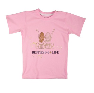 Besties for Life Fashion Illustration PNG