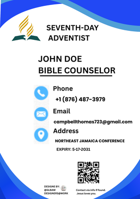 GLBAM BIBLE COUNSELOR ID MALE