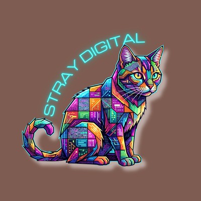 Glbam stickers neon cat png