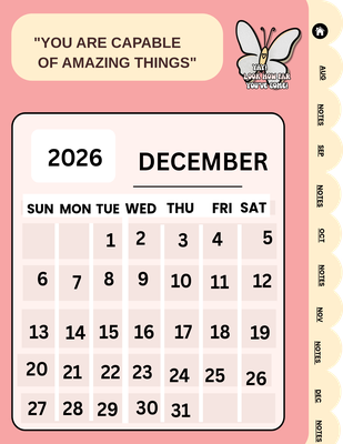 GLBAM 2026 Planner & Notebook