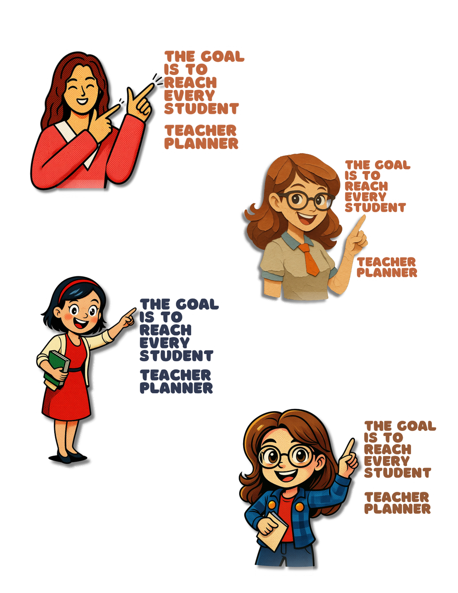 GLBAM Teacher Planner Sticker Pack.