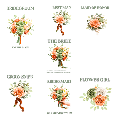 GLBAM wedding STICKERS Bridal & Proposal