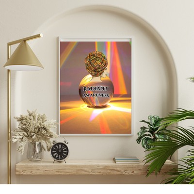 GLBAM Radiant Awareness digital art