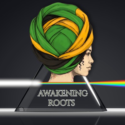 Jamaican Flag Headwrap Art PNG Print