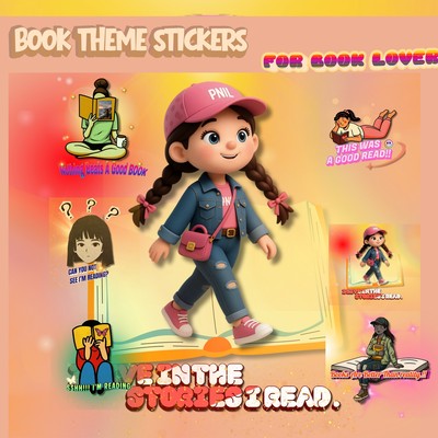 Book Sticker Cover & Design Pack