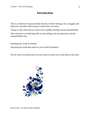 The art of coping digital Poetry book