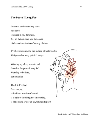 The art of coping digital Poetry book