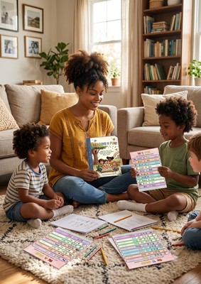 Phonics Worksheets for Ages 4 to 7