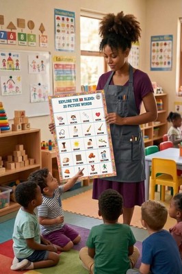 BR blend picture words PDF print