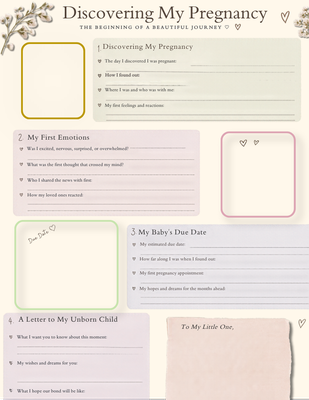 Baby's Journey & Milestone Planner