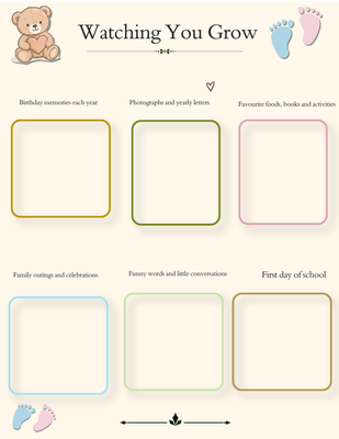 Baby's Journey & Milestone Planner