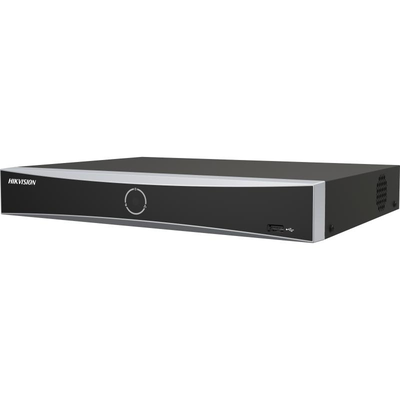 GRABADORA NVR HIKVISION DS-7608NXI-K1(D) 8 CANALES 4K 16TB H.265+ NEGRO
