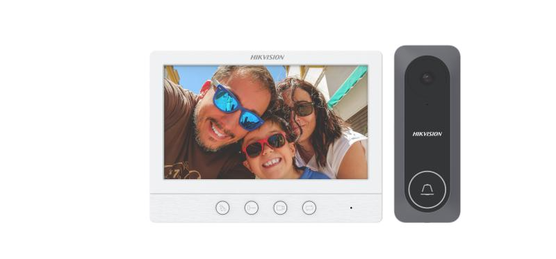 VIDEOPORTERO HIKVISION ANALOGO CON PANTALLA 7" DS-KIS212(O-STD)