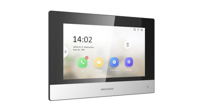PANTALLA DE INTERIOR HIKVISION DS-KH6320-WTE1(O-STD) TÁCTIL WIFI / POE