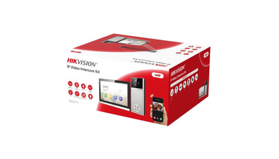KIT VIDEOPORTERO HIKVISION DS-KIS611-S((O-STD) (E) CON SWITCH POE CONTROL ACCESO IP65 305306176 GRIS