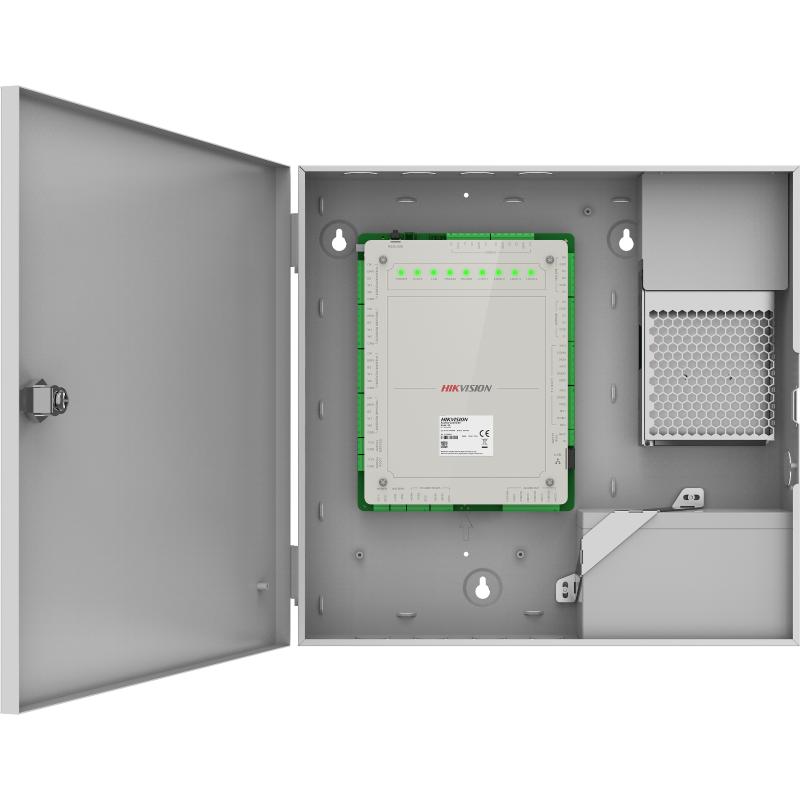 CONTROLADOR DE ACCESO HIKVISION DS-K2622X(O-STD) (E) SOPORTA 2 PUERTAS 4 ENTRADAS Y 4 SALIDAS DE ALARMA
