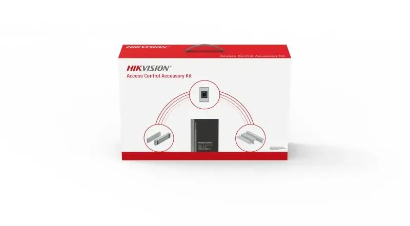 KIT DE PUNTO DE ACCESO ELECTROMAGNETICO HIKVISION DS-KAS-7M01  BLANCO