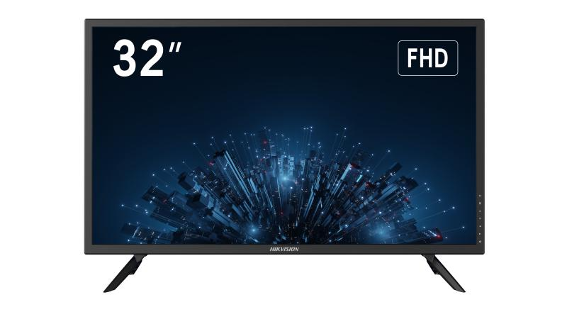 MONITOR HIKVISION DS-D5032F3-1V0S (E) 32" PLANO 1920 X 1080 75 HZ TECNOLOGIA VA VGA Y HDMI  NEGRO