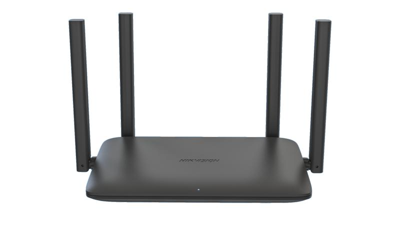 ROUTER INALAMBRICO HIKVISION DS-3WR15X(O-STD)/US (E) 5 GHZ WIFI 6 DUAL BAND PUERTOS WAN / LAN  NEGRO