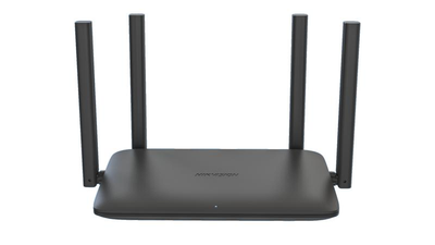 ROUTER INALAMBRICO HIKVISION DS-3WR15X(O-STD)/US (E) 5 GHZ WIFI 6 DUAL BAND PUERTOS WAN / LAN  NEGRO