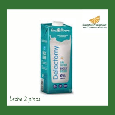 Leche Deslactosada 2 Pinos 0% (1 Litro)