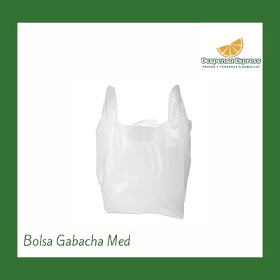 Bolsa Gabacha blanca 100 und.