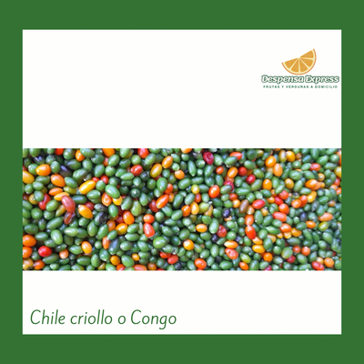Chile Congo o Criollo (media Libra)