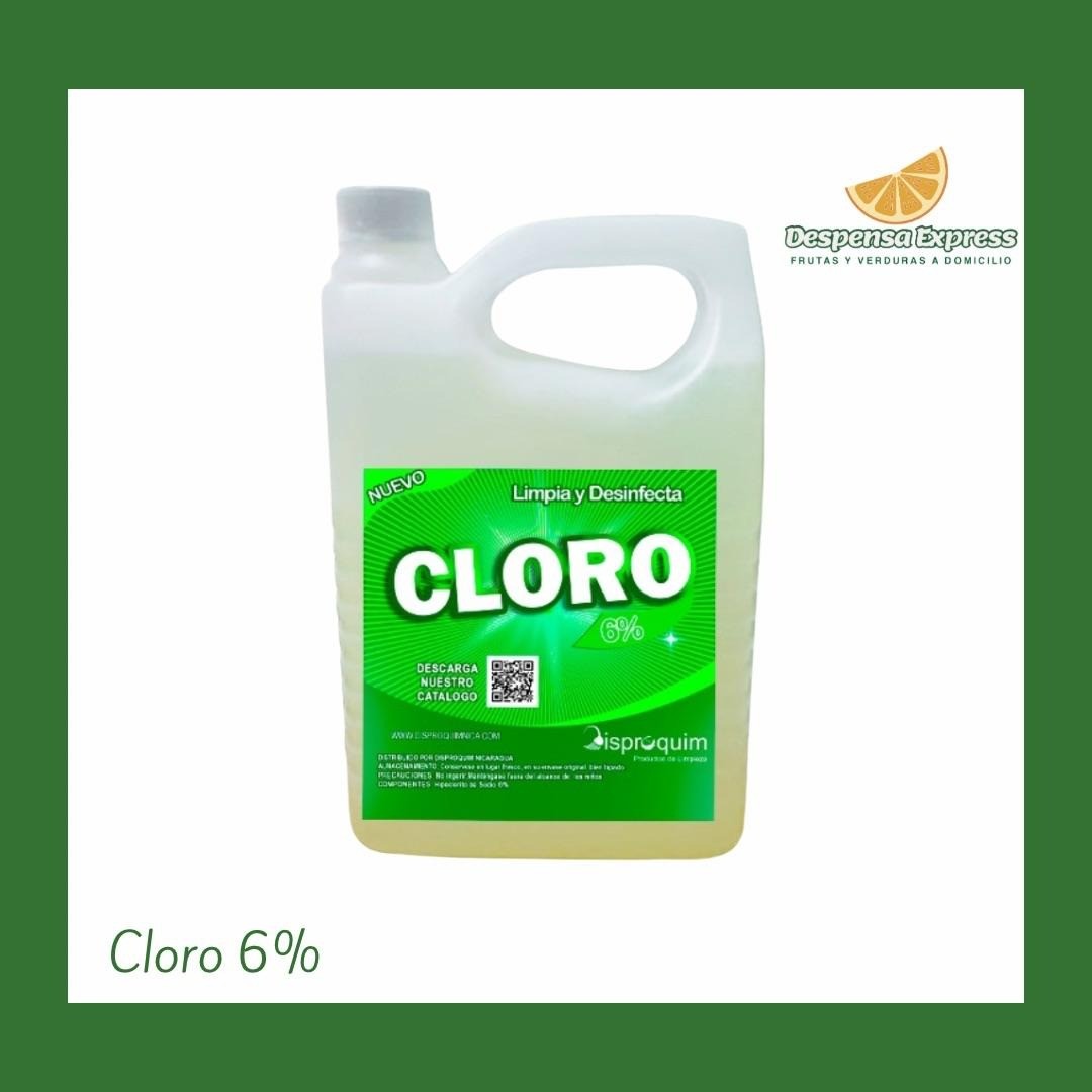 Cloro al 6% (1 Galon)