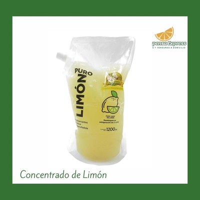 CONCENTRADO de Limón 1.2 L / 1200 ML La Carreta
