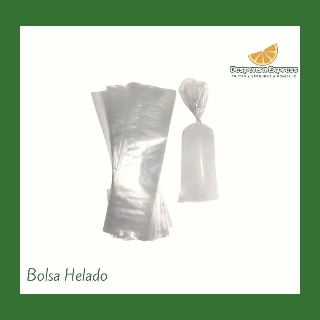 Bolsas para helados (100 Unidades)