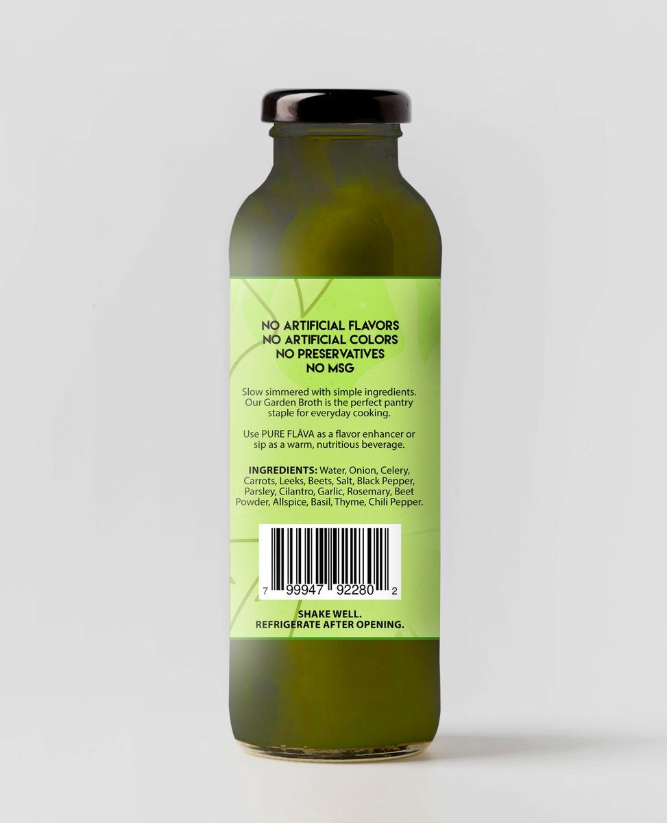 PURE FLĀVA Garden Broth