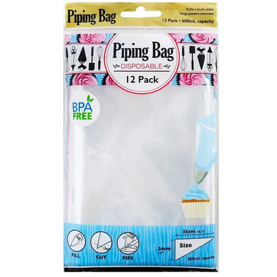 Disposable Piping Bag 600ml - 1200ml
