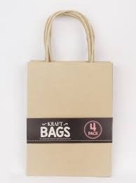 5lb Gift Kraft Bag - 4pk