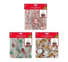 Xmas Hamper Wrap - 2pk
