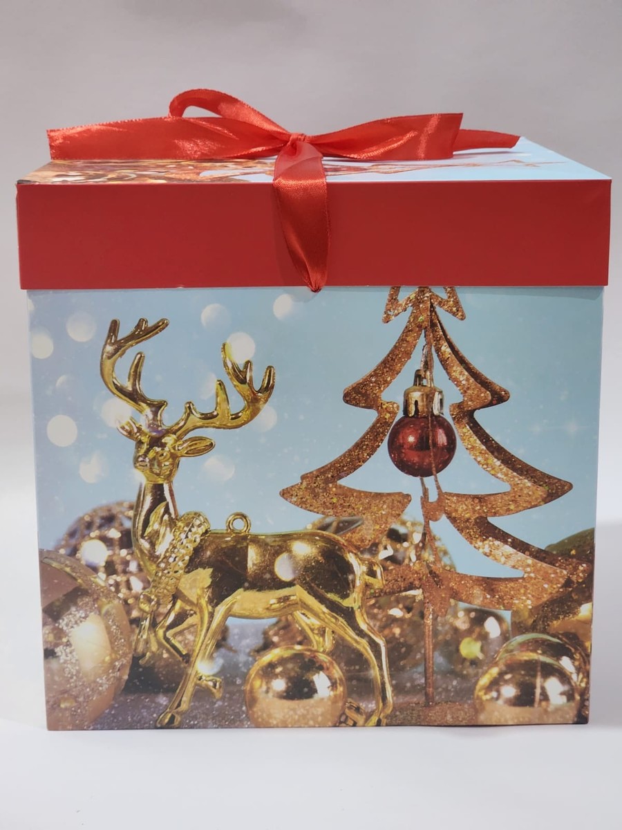 8" Xmas Gift Box
