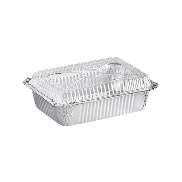 1.5lb Foil Container w/Lid - 10pk