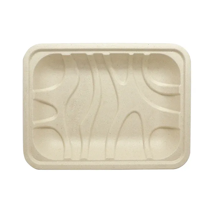 Meat/Produce Tray - 4S Lined -50pk