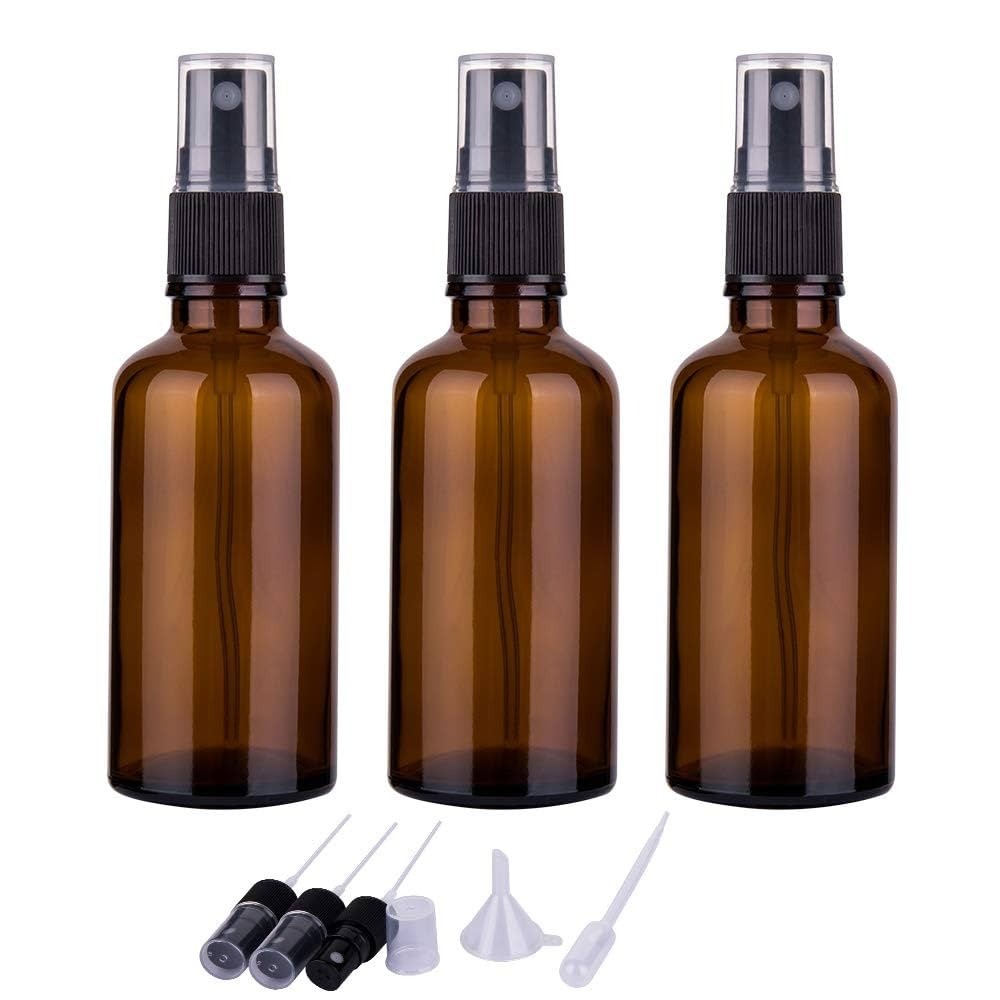 1oz Amber Bottle with Spray Cap