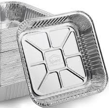 8" Square Foil Cake Pan-2pcs
