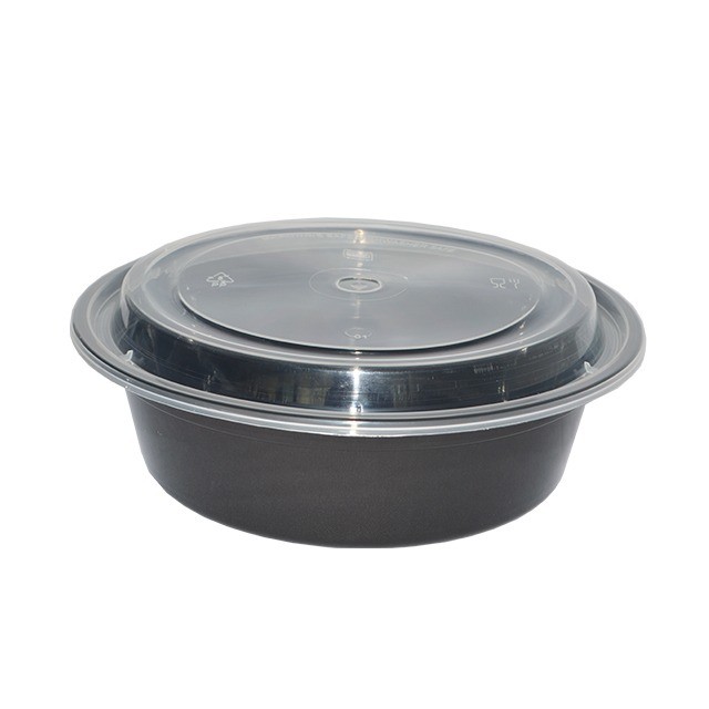 650ml Round Black Base-25pcs