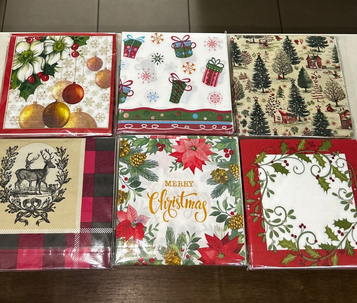 Xmas Napkins-20pk