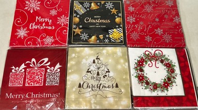 Xmas Napkins-20pk