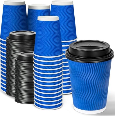 12 Oz Rippled Hot Cups