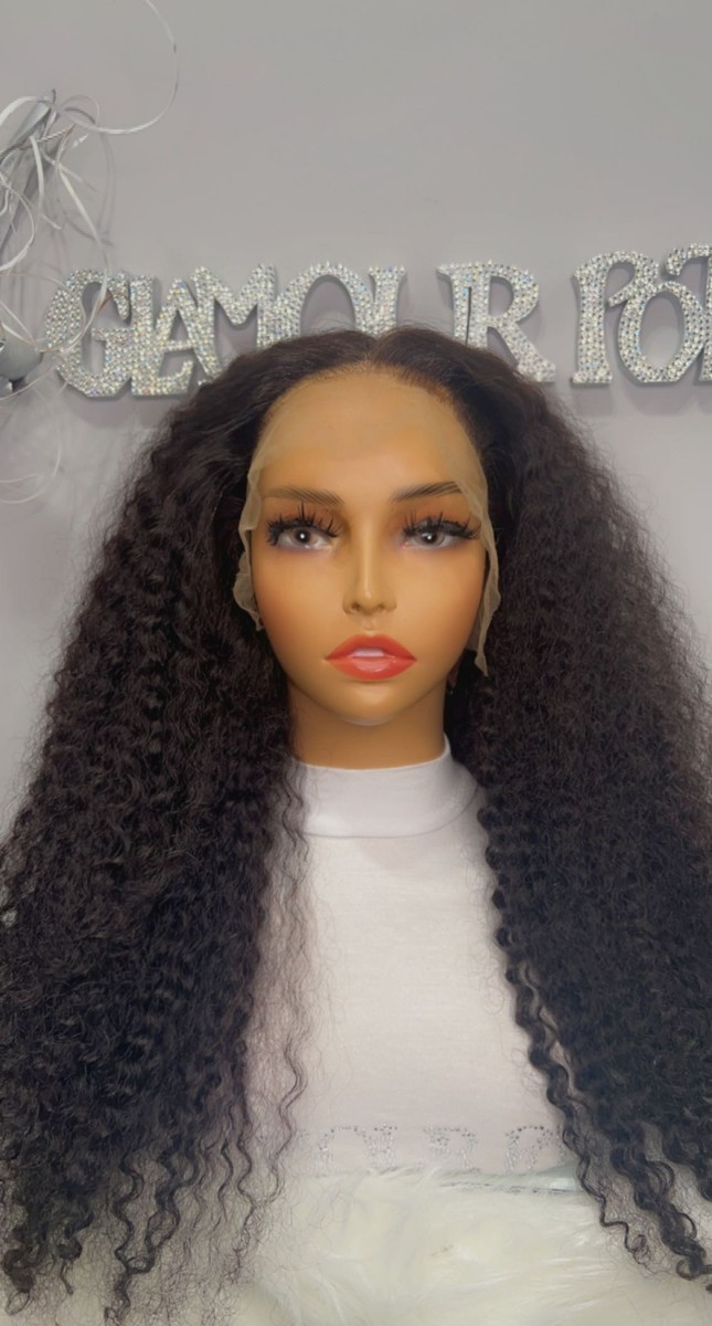 Vietnamese kinky curly hair wig