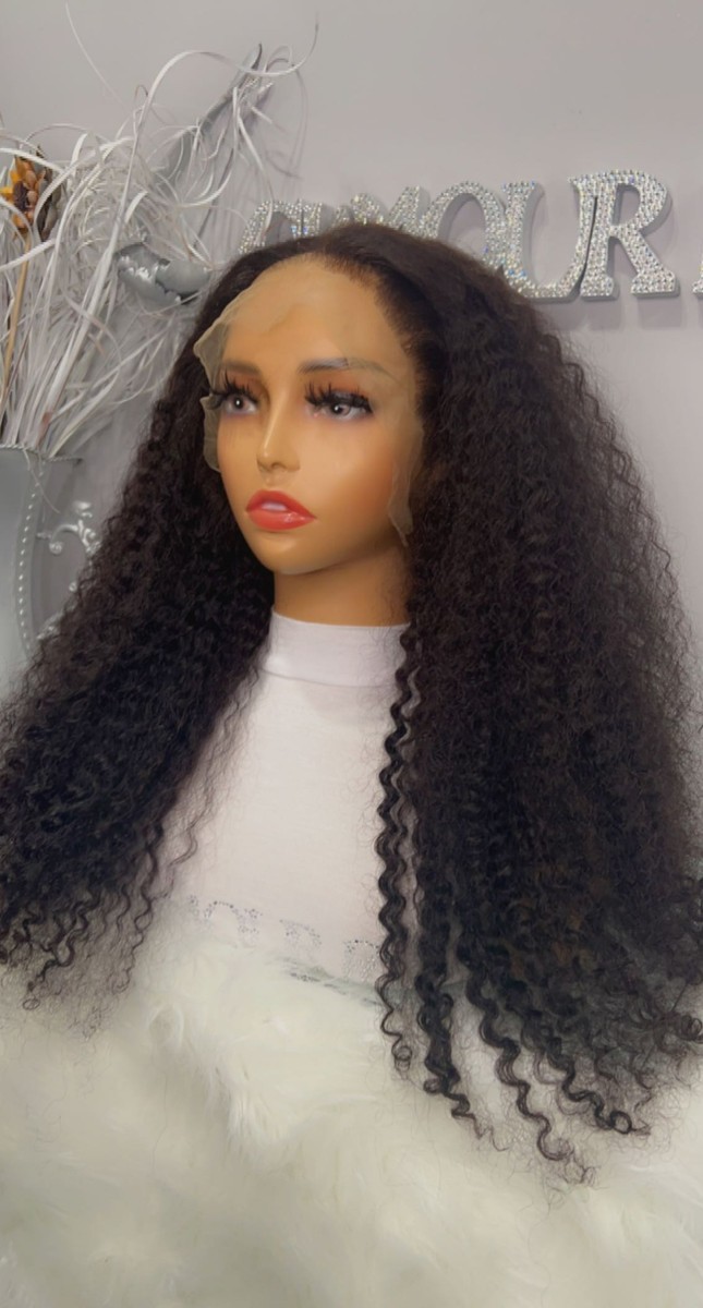 Vietnamese kinky curly hair wig