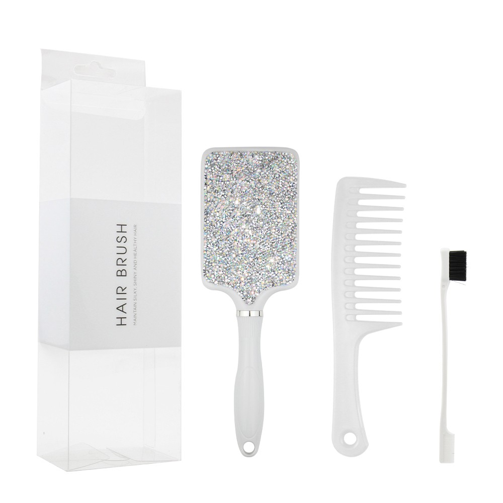 DIAMOND DETANGLING BRUSH BLING SET