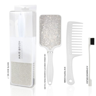 DIAMOND DETANGLING BRUSH BLING SET