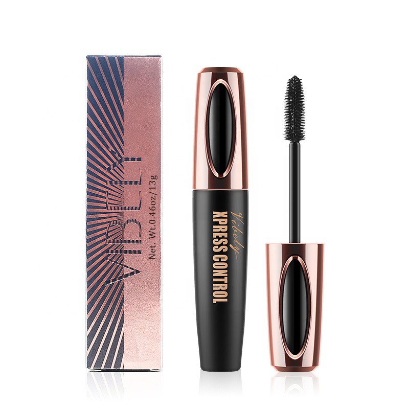 Eyelash Lengthening Quick Drying Long Lasting Waterproof 4D Fiber Black Thick Curling XPRESS CONTROL Mascara