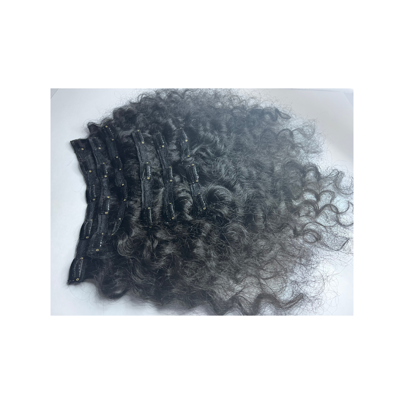INDIAN VIRGIN CURLY CLIP IN