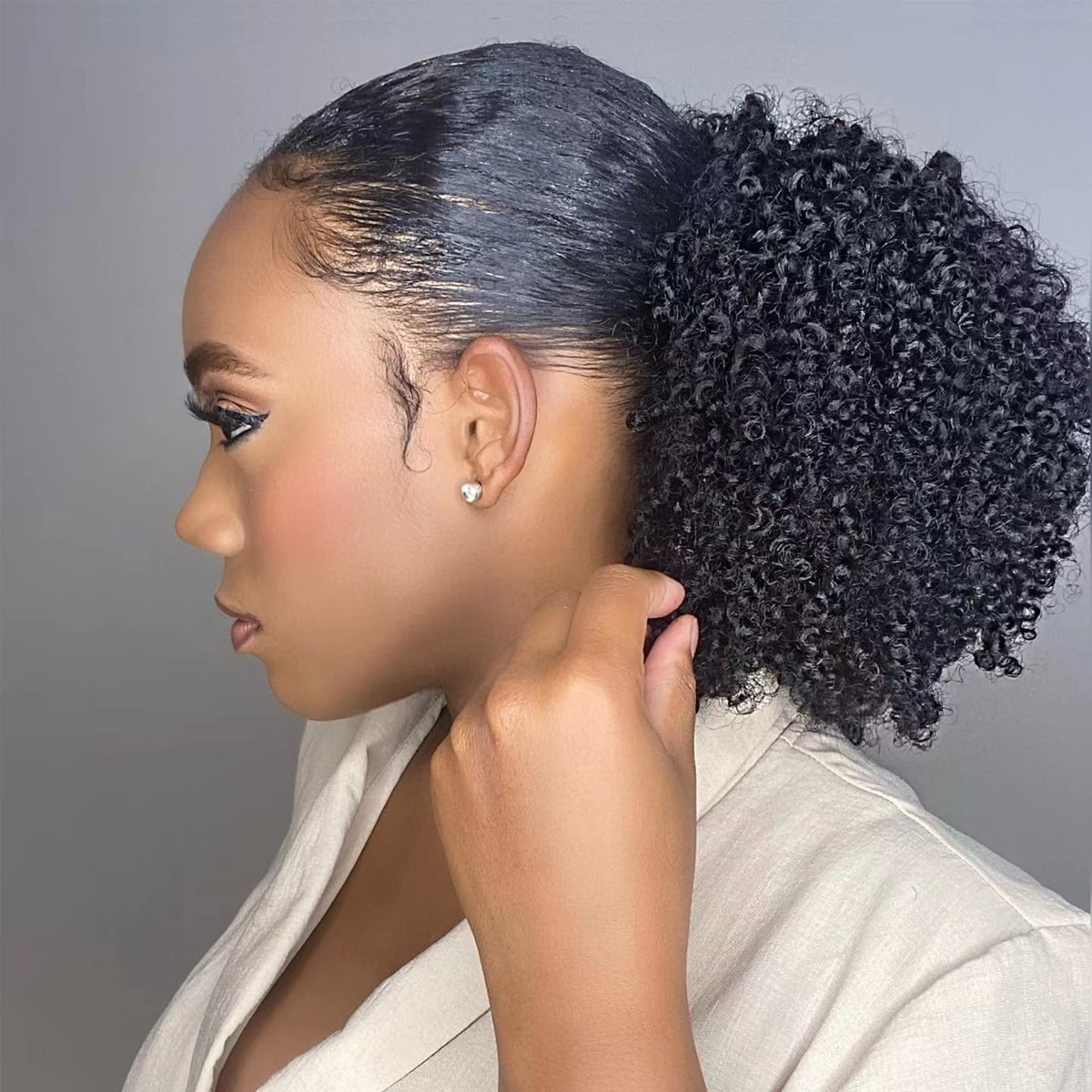 Kinky Curly Ponytail